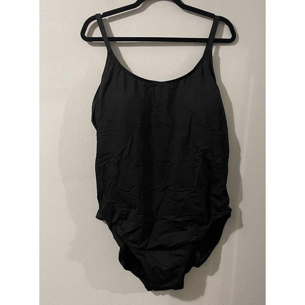ANDIE Amalfi One Piece Swimsuit Size XXXL Black NWT Adjustable Strap Swim Beach - Picture 2 of 11